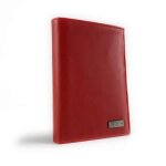 Portefeuille en cuir - elephant dor - s5906 - rouge - 9 emplacements pour cartes - syst�me anti - piratage ...