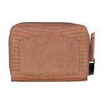 Portefeuille - edc esprit - susie t. zip around wallet - marron - �thyl�ne - propyl�ne - moderne