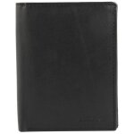 Portefeuille homme - excellanc - nashat - cuir v�ritable - noir - format vertical