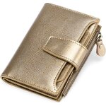 Portefeuille femme cuir porte monnaie fermeture eclaire portefeuille et porte carte femme rfid blocage ...