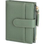 Portefeuille femme cuir porte monnaie femme petit portefeuilles et porte - cartes avec fermeture �clair ...