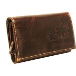 Portefeuille femme cuir - porte monnaie femme en cuir - portefeuille en cuir vritable - portefeuille ...