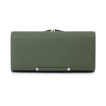 Portefeuille - femme - multicompartiments - vert - 18. 5 cm - unit� centrale