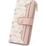 Portefeuille femme xjydncg cuir pu porte monnaie femme - porte - cartes - grande capacit� - rose clair ...