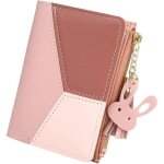 Portefeuille filles cuir pu multi - slots court sac dargent porte - cartes slim porte - monnaie pour ...