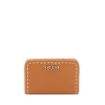 Portefeuille - guess - nastra - camel - 14x9x3 cm - souple - zippe