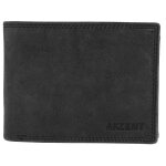 Portefeuille pour homme - akzent - cuir v�ritable - format horizontal - protection rfid