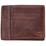 Portefeuille homme camel active cm0216 cuir marron 3 volets 11 x 85 x 25 cm