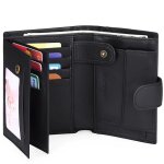 Portefeuille homme xjydncg porte monnaie homme avec blocage rfid - nmjh01 - noir