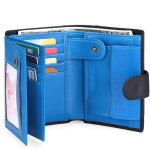 Portefeuille homme xjydncg porte monnaie homme avec blocage rfid - nmjh01 - noir bleu