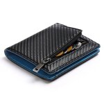Portefeuille homme xjydncg porte monnaie homme avec blocage rfid - noir03
