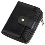 Portefeuille homme xjydncg porte monnaie homme vintage avec blocage rfid - noir