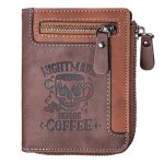 Portefeuille homme - xjydncg - pu cuir - unisexe - pour cartes bancaires argent permis de conduire ? ...