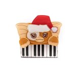 Portefeuille loungefly - gremlins - gizmo avec un clavier holidays