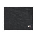 Portefeuille marine homme tommy hilfiger th flag mini cc wall