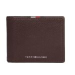 Portefeuille marron homme tommy hilfiger am0am13739