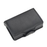 Portefeuille porte carte homme - xjydncg - avec rfid blocage - pu cuir - noir