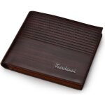 Portefeuille porte - feuilles fuerdanni homme en simili cuir - caf