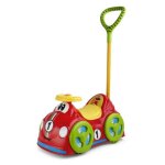 Porteur 360 all around - chicco - bb - rouge - roues pivotantes - 2 modes dutilisation