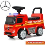 Porteur enfants mercedes giantex - voiture  pousser bb 12 - 36mois - klaxon lampe d?alarme son pompier ...