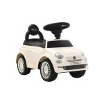 Devessport porteur enfant fiat 500 blanc licence officielle volant sons & musique sige coffre idal ...
