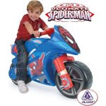 Porteur moto winner ultimate spiderman - injusa - garon - 2 roues - batterie