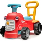 Porteur tracteur maurice - falk - volant directionnel assise ouvrante - fabriqu en france - 90% de plastique ...
