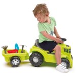 Porteur tracteur remorque - ecoiffier - sige inclinable - accessoires de jardin - 12 - 36 mois