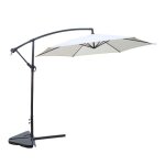 Porticcio - parasol d�port� octogonal � 300 cm �cru