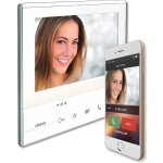 Portier vido - bticino - classe 300 x13e - wifi - 3 / 4g - 7 pouces - blanc