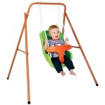 Portique metal pour bebe 103 x 95 x 113 cm (lxlxh) - siege balancoire en plastique pour bebe - air de ... Portique metal pour bebe 103 x 95 x 113 cm (lxlxh) - siege balancoire en plastique pour bebe - air de ...