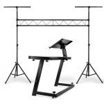Portique pont 3m de hauteur ibiza light pour jeux de lumières sono dj + support pour tables de mixage ... Portique pont 3m de hauteur ibiza light pour jeux de lumières sono dj + support pour tables de mixage ...