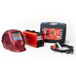 Poste  souder mma inverter 180a + cagoule lcd automatique 9 / 13 - soudure acier inox fonte diam 1. ...