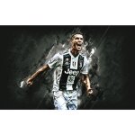 Poster affiche cristiano ronaldo cr7 football star artwork portugal 31cm x 50cm