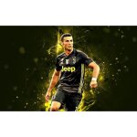 Poster affiche cristiano ronaldo cr7 football star artwork turin 42cm x 67cm