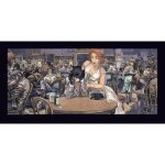 Poster affiche offset blacksad juanjo guarnido johns blues (100x50cm)