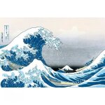 Poster - katsushika hokusai - grande vague de kanagawa - 915x61cm - dcoration murale