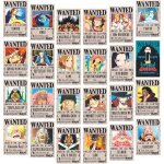 Poster one piece wanted24pcs - set anime poster affiche one piece wanted poster manga nouvelle dition ...