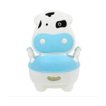 Pot pour bb petite vache (bleu)