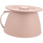Pot de chambre avec couvercle pot de stockage pot en plastique crachoir ménage bassin pot crachoir Pot de chambre avec couvercle pot de stockage pot en plastique crachoir ménage bassin pot crachoir