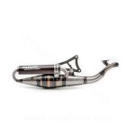 Pot dechappement yasuni scoot z black adapt. mbk nitro - minarelli horizontal (tub901b)