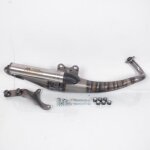 Pot d chappement giannelli pour scooter piaggio 50 zip 2 temps 2008 - 2016 31601rk