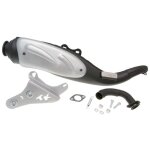 Pot dchappement tkr turbo kit pour piaggio zip 2 cat 50cc sp base fast rider rst italjet jet set