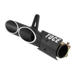 Pot dechappement - tuyau embout dchappement silencieux de moto  double sortie pour yamaha yzf - r6 ...