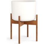 Pot de fleurs - blumfeldt - blumfeldt thorn - c�ramique - style ann�es 50 - marron