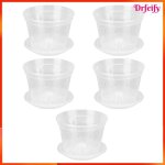 Pot de fleur dorchid�e - akozon - lot de 5 - transparent - plastique - �14cm h11cm