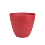 Pot de fleur en plastique cancun eda - rouge -  40 x h. 342 cm - 28 l