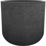 Pot de fleurs rond 50 cm - eda - graphit up - 67 l - int�rieur / ext�rieur - d�cor graphique - � 485 ...