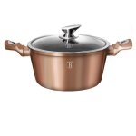 Faitout - berlinger haus - bh - 6194 - 30 cm - or rose - systme turbo induction