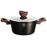 Faitout - berlinger - 20cm - antiadh�sif triple granit - aluminium moul� sous pression